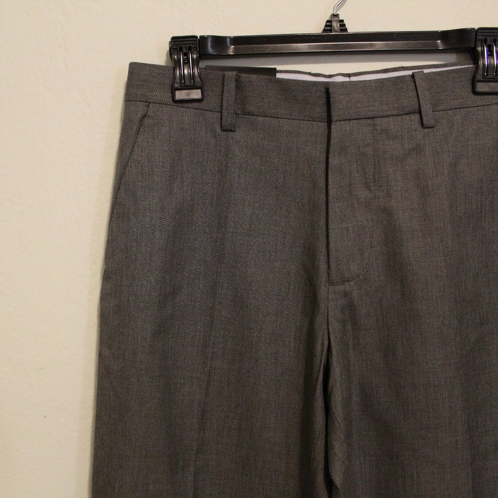 banana republic / modern fit dress pants / gray